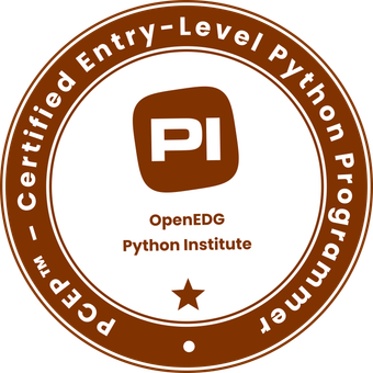 Certified Entry-Level Python Programmer